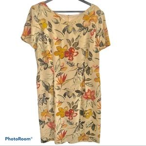 Maggy London Petites Silk Dress Size 14P